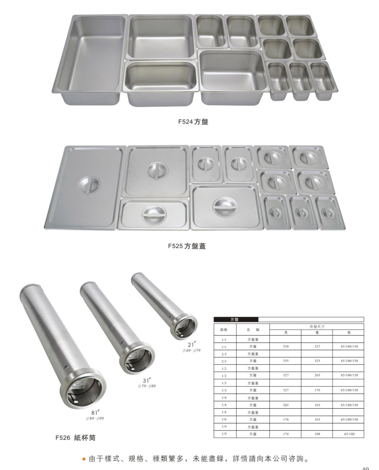 不锈钢制品